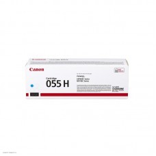 Картридж лазерный Canon 055 H C 3019C002 голубой (5900стр.) для Canon MF645Cx/MF643Cdw/MF641Cw/LBP623Cdw/621Cw