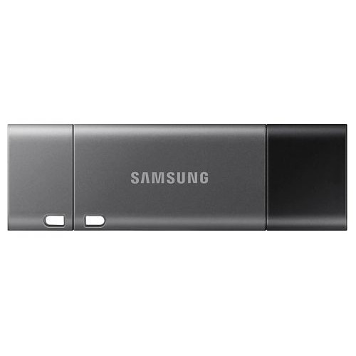 Флеш Диск Samsung 32Gb DUO Plus MUF-32DB/APC USB3.1 серебристый