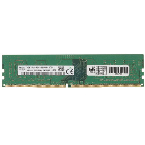 Память DDR4 4Gb 3200MHz Hynix HMA851U6DJR6N-XNN0 (HMA851U6DJR6N-XNN0) 