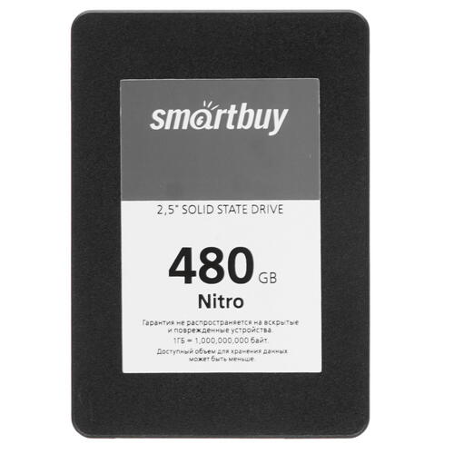 SSD-накопитель Smartbuy SSD 480Gb Nitro SBSSD-480GQ-MX902-25S3