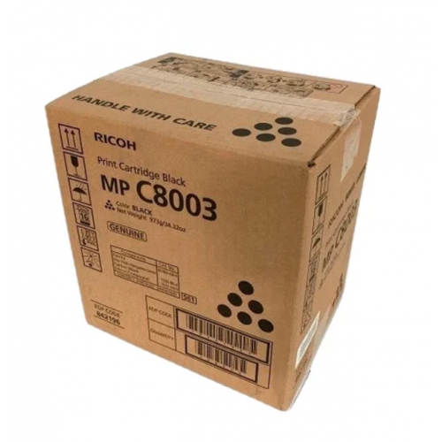 Картридж Ricoh тип MPC8003 для Ricoh C6503, C8003, черный . Ресурс 47000 стр (842192)