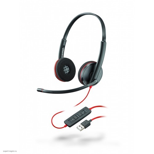 Гарнитура проводная Plantronics BLACKWIRE,C3220 USB-A 209745-201
