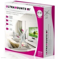 Кронштейн для телевизора Ultramounts UM 870W белый 23
