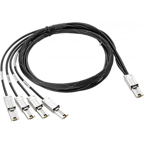 Кабель HPE K2R09A 2m 1xMini SAS HD - 4xMini SAS FO