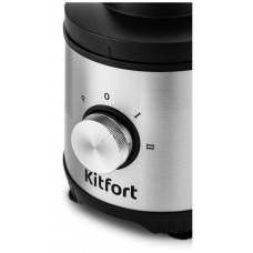 Кухонный комбайн Kitfort КТ-1386 серебристый