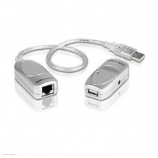 KVM удлинитель ATEN UCE60 USB Type A (M) -> RJ-45 (F) 0.30м, UCE60-AT