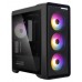 Корпус ZALMAN M3 PLUS RGB, MATX, BLACK, WINDOW, 2x3.5", 3x2.5", 1xUSB2.0, 1xUSB3.0, FRONT 3x120mm RGB, REAR 1x120mm