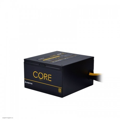 Блок питания Chieftec Core BBS-500S (ATX 2.3, 500W, 80 PLUS GOLD, Active PFC, 120mm fan) Retail