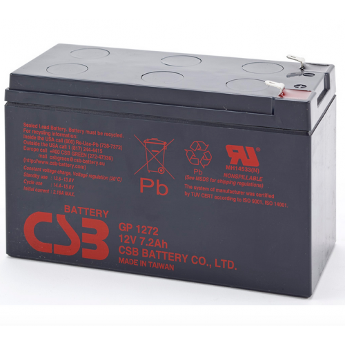 Аккумулятор CSB (GP1272) 12V 7.2Ah