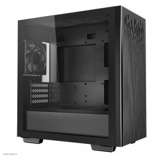 Корпус Deepcool MATREXX 40 без БП, боковое окно (закаленное стекло), черный, MICRO ATX/MINI-ITX