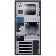 Сервер DELL PowerEdge T140 4LFF Cabled / 1xE-2224/ 1x16GB UDIMM/ S140 Only SATA RAID / 1x2TB SATA 7.2k/ 2xGE/ 365W/ iDRAC Express/ 3YBWNBD/ DVD-RW