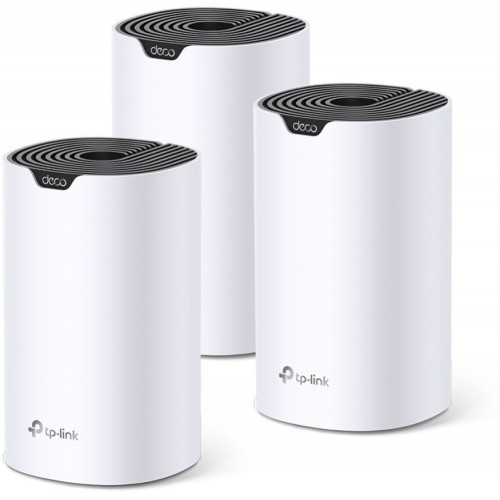 Бесшовный Mesh роутер TP-Link Deco S4(3-Pack) AC1200 10/100/1000BASE-TX белый