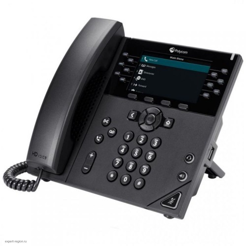 Телефонный аппарат Polycom VVX 450 2200-48840-114