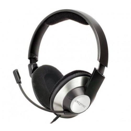 Наушники с микрофоном Creative HS620 Skype серебристый/черный