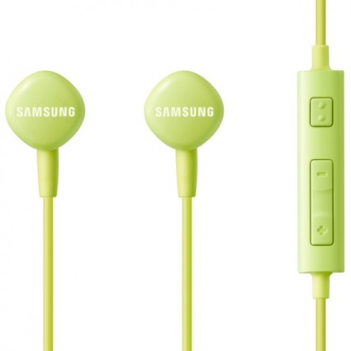 Гарнитура Samsung EO-HS1303 зеленый, проводные, в ушной раковине, 1.2м