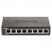 Коммутатор D-Link DGS-1100-08V2/A1A 8G 4PoE 80W настраиваемый