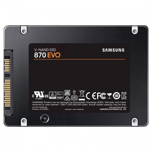 Накопитель SSD 2.5" 2Tb (2000GB) Samsung SATA III 870 EVO (R560/W530MB/s) (MZ-77E2T0BW аналог MZ-76E2T0BW)