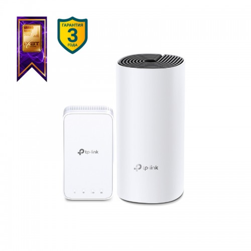 Бесшовный Mesh роутер TP-Link Deco M3 (DECO M3(2-PACK)) AC1200 10/100/1000BASE-TX