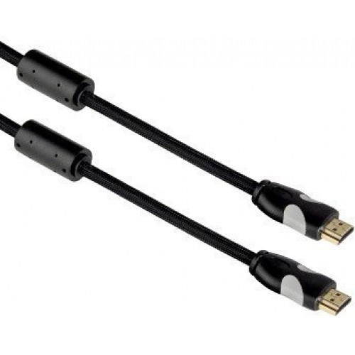 Кабель аудио-видео Thomson High Speed HDMI (m)/HDMI (m) 1.5м. феррит.кольца Позолоченные контакты черный (00132106)