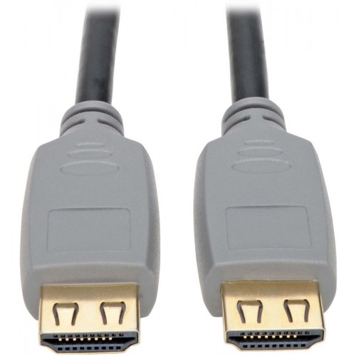 Кабель аудио-видео Tripplite HDMI (m)/HDMI (m) 0.9м. Позолоченные контакты черный/серый (P568-003-2A)