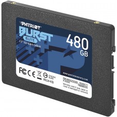 Накопитель SSD Patriot SATA III 480Gb PBE480GS25SSDR Burst Elite 2.5\
