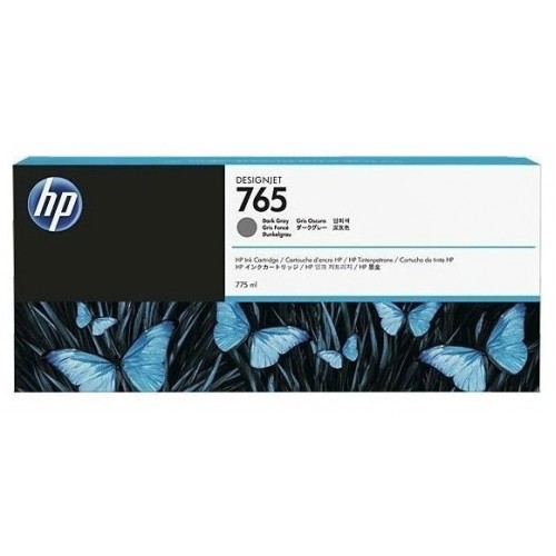 Картридж струйный HP 765 F9J54A темно-серый (775мл) для HP Designjet T7200