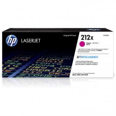 Картридж лазерный HP 212X W2123X пурпурный для HP CLJ Enterprise M554/M555