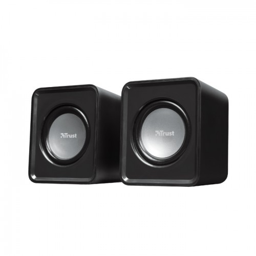 Колонки Trust Speaker System Leto, 2.0, 3W(RMS), USB / Mini jack 3.5mm, Black [19830]