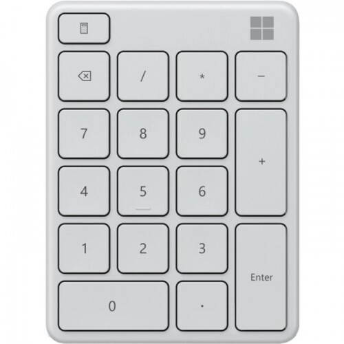 Цифровая клавиатура Microsoft Bluetooth Number pad Monza, Grey