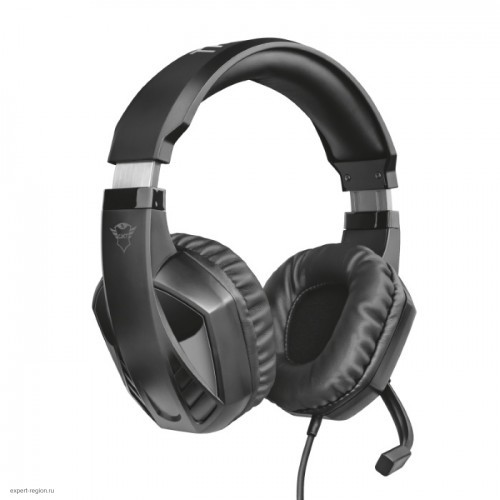 Игровая гарнитура Trust Gaming Headset GXT 412 Celaz, Multiplatform, Stereo, 2x mini jack 3.5mm, Сlosed-back, Black [23373]