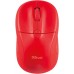 Мышь Trust Wireless Mouse Primo, USB, 800-1600dpi, Red, подходит под обе руки  [20787]