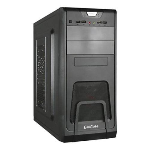 Корпус Miditower Exegate CP-603 Black, Exegate EX278393RUS  Корпус Miditower Exegate CP-603 Black, Exegate EX278393RUS