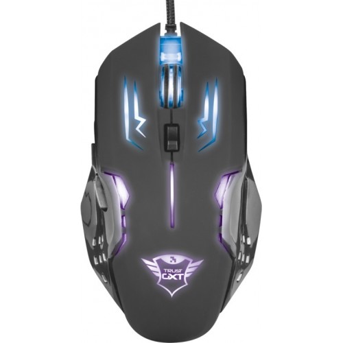 Мышь Trust Gaming Mouse GXT 108 Rava, USB, 600-2000dpi, Illuminated, Black [22090]