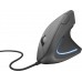 Мышь Trust Mouse Verto, Optical, USB, 1000-1600dpi, LED Illuminated, Ergonomic, Black [22885]