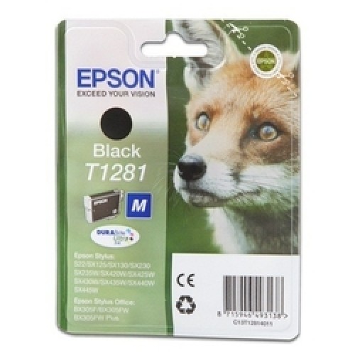 Картридж EPSON T1281, черный [c13t12814012]