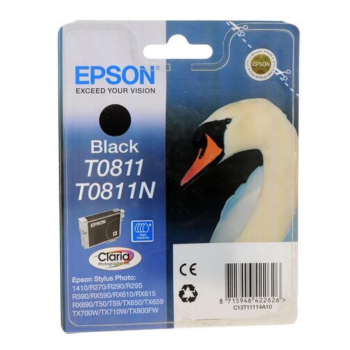 Картридж струйный Epson T0811 (C13T11114A10)