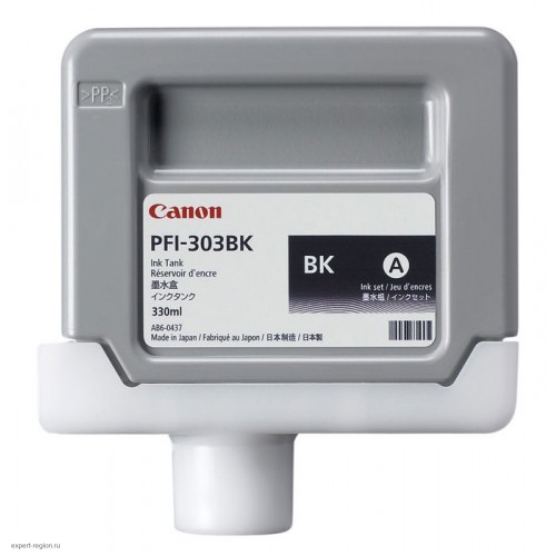 Картридж CANON PFI-303 BK, черный [2958b001]