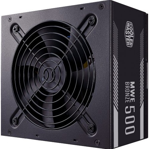 Блок питания Cooler Master ATX 500W MWE Bronze V2 500W 80+ bronze (24+4+4pin) APFC 120mm fan 6xSATA RTL