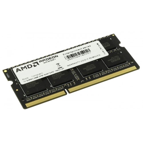 Память AMD DDR3 8Gb 1600MHz R538G1601S2SL-U RTL PC3-12800 CL11 SO-DIMM 204-pin 1.35В