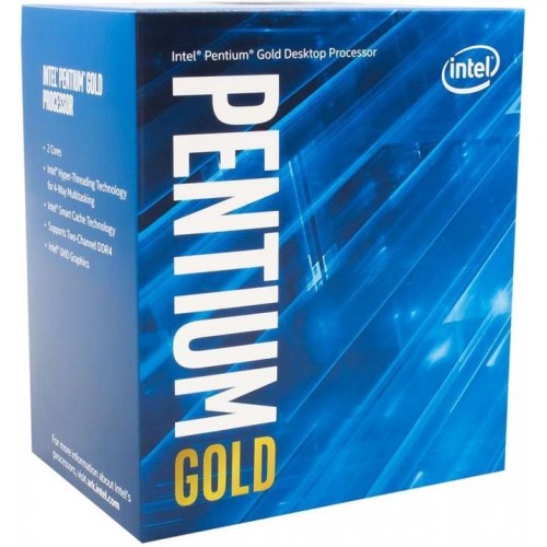 Процессор Intel Original Pentium Gold G6500 Soc-1200 (BX80701G6500 S RH3U) (4.1GHz/Intel UHD Graphics 630) Box