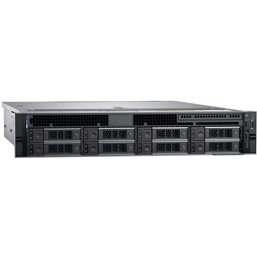 Сервер Dell PowerEdge R740 2x6226 24x16Gb x8 8x8Tb 7.2K 3.5" SATA H730p+ LP iD9En 5720 4P 2x1100W 3Y PNBD Rails CMA Conf 1 (PER740RU1-12)