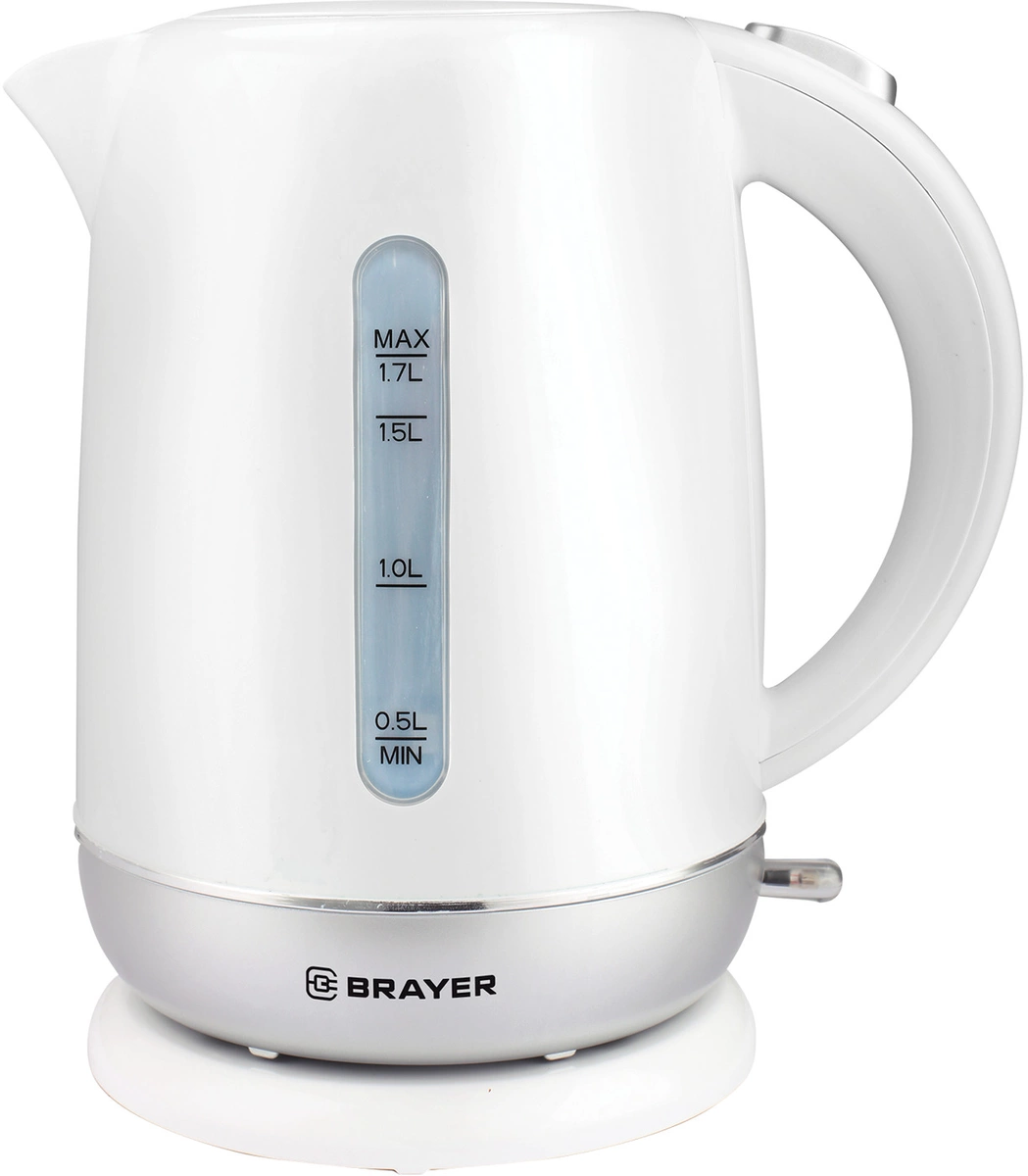 Электрический чайник BRAYER 1011BR, белый