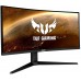 Монитор ASUS 34" VG34VQL1B VA LED изогнутый, 3440x1440, ProGaming, 1ms, 550cd/m2, 178°/178°, 100Mln:1, 165Hz, HDR10, 2*HDMI, 2*DP, USB-hub, колонки, HAS, Swivel, Pivot, Tilt, VESA, Black, 90LM06F0-B01170