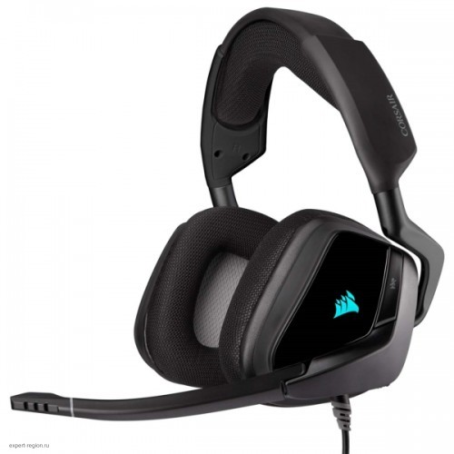 Игровая гарнитура Corsair Gaming™ VOID RGB ELITE USB Premium Gaming Headset with 7.1 Surround Sound, Carbon CA-9011203-EU