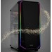 Корпус ZALMAN K1 Rev.B, ATX, BLACK, WINDOW, EDGE RGB DESIGN, 2x3.5", 2x2.5", 2xUSB2.0, 2xUSB3.0, FRONT 1x120mm, REAR 1x120mm ARGB