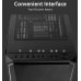 Корпус ZALMAN K1 Rev.B, ATX, BLACK, WINDOW, EDGE RGB DESIGN, 2x3.5", 2x2.5", 2xUSB2.0, 2xUSB3.0, FRONT 1x120mm, REAR 1x120mm ARGB