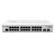 Коммутатор MikroTik Cloud Router Switch 326-24G-2S+IN with 800 MHz CPU, 512MB RAM, 24xGigabit LAN, 2xSFP+ cages, RouterOS L5 or SwitchOS (dual boot), desktop case, PSU