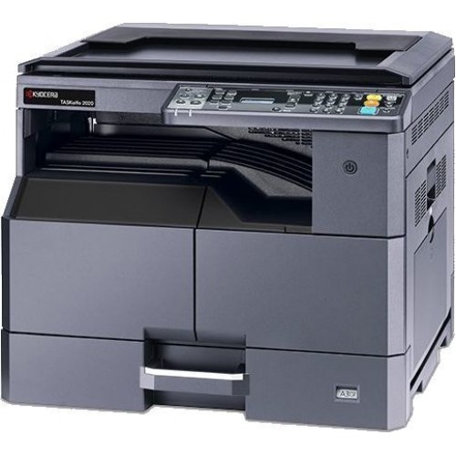 МФУ Kyocera TASKalfa 2020 (P/C/S, A3, 20/10 ppm A4/A3, 600 dpi, 256 Mb, USB 2.0, б/крышки, стартовый)