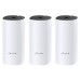 Точка доступа TP-LINK Deco M4(3-pack) AC1200 Whole-Home Mesh Wi-Fi System, Qualcomm CPU, 867Mbps at 5GHz+300Mbps at 2.4GHz, 2 Gigabit Ports, 2 internal antennas