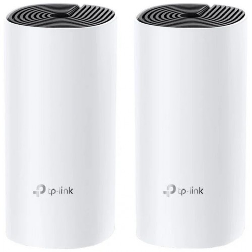 Точка доступа TP-LINK Deco P9(2-Pack) AC1200 Home Mesh Wi-Fi system with AV1000 Powerline, 867 Mbps at 5 GHz + 300 Mbps at 2.4 GHz, 2 gigabit ports